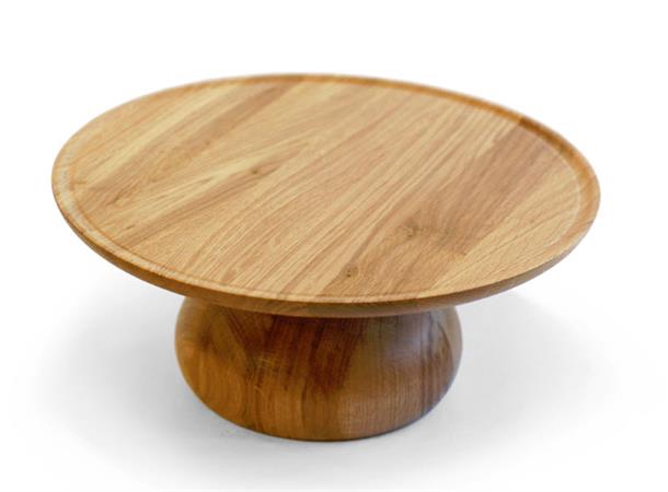 Kakefat/stettefat M Ø:320mm H:136mm Eik